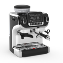 Lepresso Semi-Automatic Espresso Machine with Bean Grinder, Milk Steamer & Touch Display | LPECMLDBK |