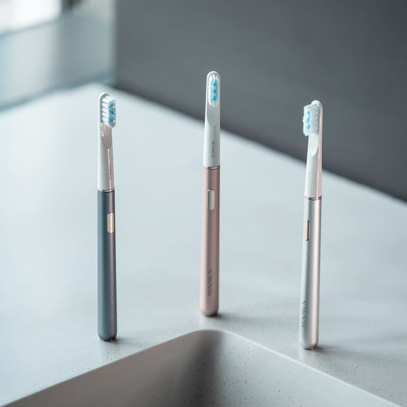 MinMun Sophistic Mini Portable Ultrasonic Toothbrush With 3 Brushing Modes