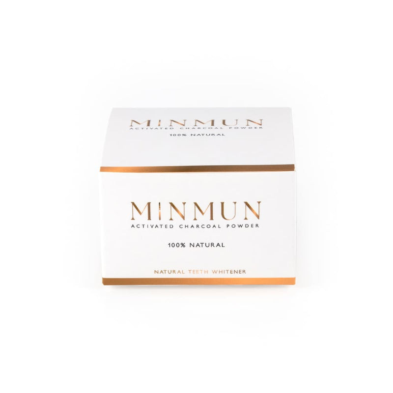 MinMun Charcoal Whitening Powder Natural Teeth Whitener 30g | M0509 |