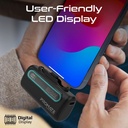 Promate Ultra-Compact Fast Charging Power Bank with Dual foldable USB-C™ & Lightning Connectors 20W, 5000mAh | PowerUp-Duo |