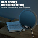 Magic Mirror Q6 With Light & 15W Wireless Charging Bluetooth Clock Q6