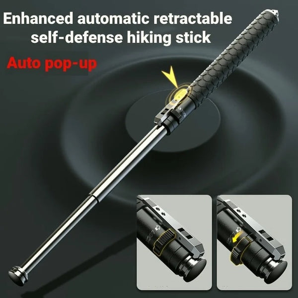 Self Defense Stick Pro Retractable for Walking Hiking Stealth Angel Survival 26 INCH