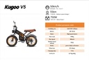 Kugoo V5 Electric Bike With 50km/h Speed & 55km Range & 750W Power