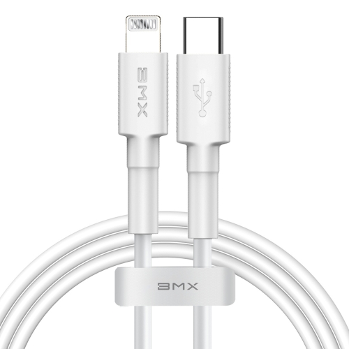 BMX Mini White MFi Certified Cable USB Type-C To Lightning PD 18w