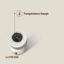 LePresso 135W 80ml Portable Espresso Machine Temperature Gauge Direct Heating & Extraction for Perfect Coffee |LP001|