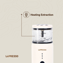 LePresso 135W 80ml Portable Espresso Machine Temperature Gauge Direct Heating & Extraction for Perfect Coffee |LP001|