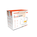 Porodo 7-in-1 Baby Food Processor: Easy Clean, Intuitive Control, Ideal for All Stages |LFS018| PD-LFS018-WH|