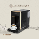 LePresso 20 Bar Automatic Espresso Machine - Adjustable Grinder, Hot Water Dispenser, Multiple Brewing Options - Black |LP003| |LPCFFM0003-BK|