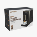 LePresso 20 Bar Automatic Espresso Machine - Adjustable Grinder, Hot Water Dispenser, Multiple Brewing Options - Black |LP003| |LPCFFM0003-BK|