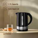 LePresso Breakfast Set: Toaster, Kettle & Drip Coffee Maker - Auto Shut Off, Keep Warm Function, Stainless Steel - Black |LP009||LPCFFM0009|