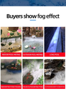 Mist Maker 8/12 Head Ultrasonic Mist Fogger with Power Supply for Rockery, Pool, Fish Pond Fog