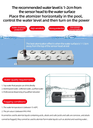 Mist Maker 8/12 Head Ultrasonic Mist Fogger with Power Supply for Rockery, Pool, Fish Pond Fog