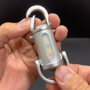 Keychain Flashlight Compact Bi-Directional LED with Fast Charging & Emergency SOS