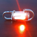 Keychain Flashlight Compact Bi-Directional LED with Fast Charging & Emergency SOS