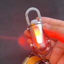 Keychain Flashlight Compact Bi-Directional LED with Fast Charging & Emergency SOS