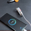 Keychain Flashlight Compact Bi-Directional LED with Fast Charging & Emergency SOS