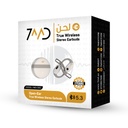 7MD Open-Ear True Wireless Stereo Earbuds 5.3 Bluetooth Connectivity IPX4 Waterproof Clear Sound Premium Design |7MD-OW3|