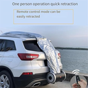 Automatic Electric Car Cover with Remote Control Portable Weatherproof Universal Fit One-Click Storage