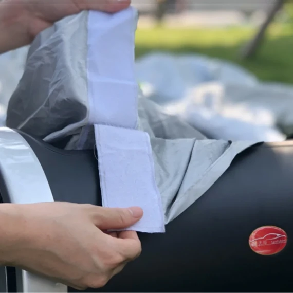 Automatic Electric Car Cover with Remote Control Portable Weatherproof Universal Fit One-Click Storage
