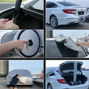 Automatic Electric Car Cover with Remote Control Portable Weatherproof Universal Fit One-Click Storage