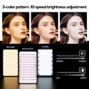 Magnetic Double-Sided Pocket Clip LED Selfie Light for Cell Phone Creative Video Lighting | M20 |