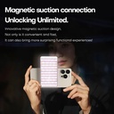 Magnetic Double-Sided Pocket Clip LED Selfie Light for Cell Phone Creative Video Lighting | M20 |
