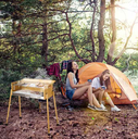 Porodo Lifestyle Camping Portable Charcoal Grill Carbon Oven Light Brown |PD-LCACGO-LTBR|