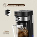 LePresso 700W 2.5L One Tap Brewing Cold Brew Machine Ice Coffee & Tea |LPCFFM0005-BK|