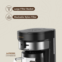 LePresso 700W 2.5L One Tap Brewing Cold Brew Machine Ice Coffee & Tea |LPCFFM0005-BK|