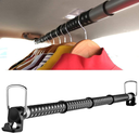 Green Lion Car Expandable Clothes Bar Telescopic Design Strong & Non-Slip - Black |GNCREXPBARBK|