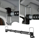 Green Lion Car Expandable Clothes Bar Telescopic Design Strong & Non-Slip - Black |GNCREXPBARBK|
