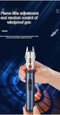 Precision Jet Flame Lighter with safety lock ignition gun For Outdoor barbecue moxa welding torch lighter |K39|