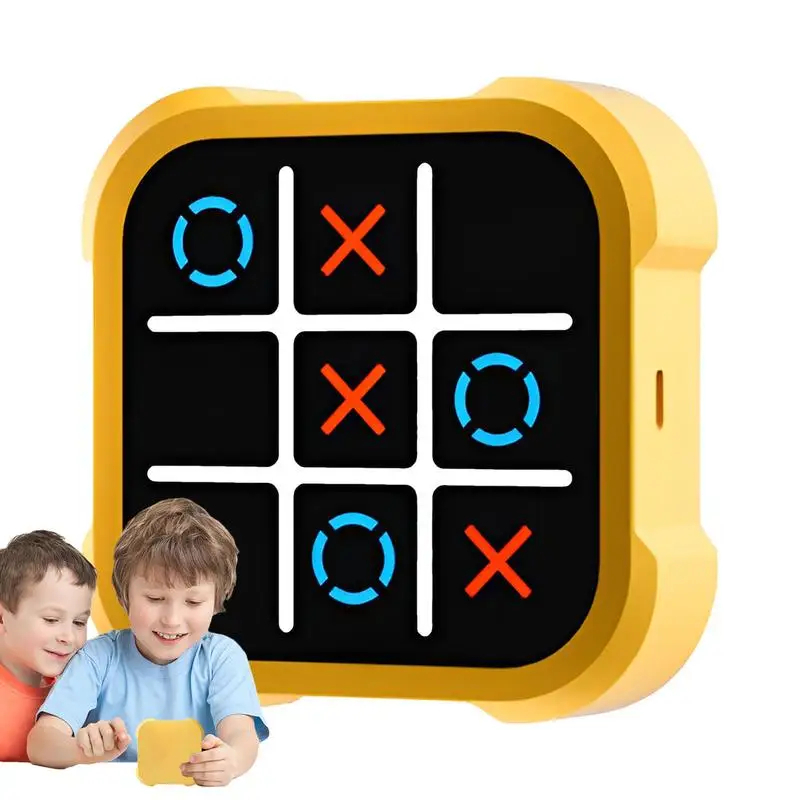 TIC-TAC-TOE Handheld Puzzle Game Console for Educational and Memory Growth |Tac Toe Bolt|
