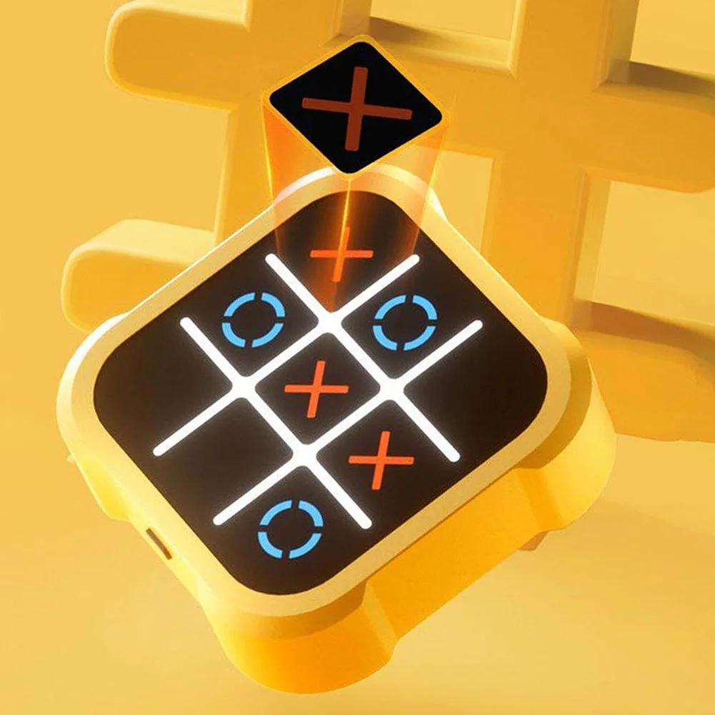 TIC-TAC-TOE Handheld Puzzle Game Console for Educational and Memory Growth |Tac Toe Bolt|