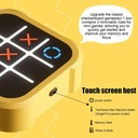 TIC-TAC-TOE Handheld Puzzle Game Console for Educational and Memory Growth |Tac Toe Bolt|