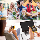 TIC-TAC-TOE Handheld Puzzle Game Console for Educational and Memory Growth |Tac Toe Bolt|