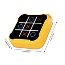 TIC-TAC-TOE Handheld Puzzle Game Console for Educational and Memory Growth |Tac Toe Bolt|