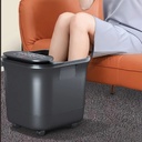 GREEN LION FOOT BATH MASSAGER Luxurious At-Home Spa Experience - BLACK |GNFOTBATHMBK|
