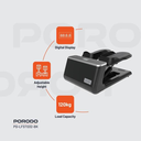 Porodo Lifestyle Mini Stepper Machine Full-Body Workout with Ropes 120Kg Capacity Digital Display |PD-LFST032-BK|