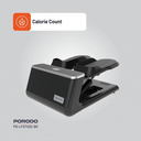 Porodo Lifestyle Mini Stepper Machine Full-Body Workout with Ropes 120Kg Capacity Digital Display |PD-LFST032-BK|