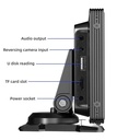 Portable Car Media Player 10.26-Inch HD Display Seamless Wireless Connectivity & Entertainment On-the-Go for Apple and Android