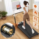 Powerology Folding Design Walking and Running Pad - Black |PFTRDMLBK|