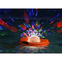 Porodo Soundtec Disco LED light Floating IP67 Water Resistant Bluetooth Speaker with 24000 mAh Battery Capacity & 19V/1.5A DC Input |PD-STDISCO-OG|