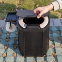 Portable Folding Easy to Use Camping Toilet