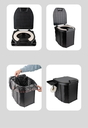 Portable Folding Easy to Use Camping Toilet