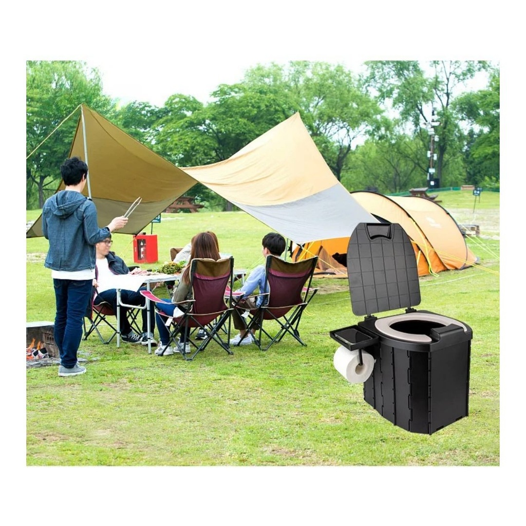 Portable Folding Easy to Use Camping Toilet