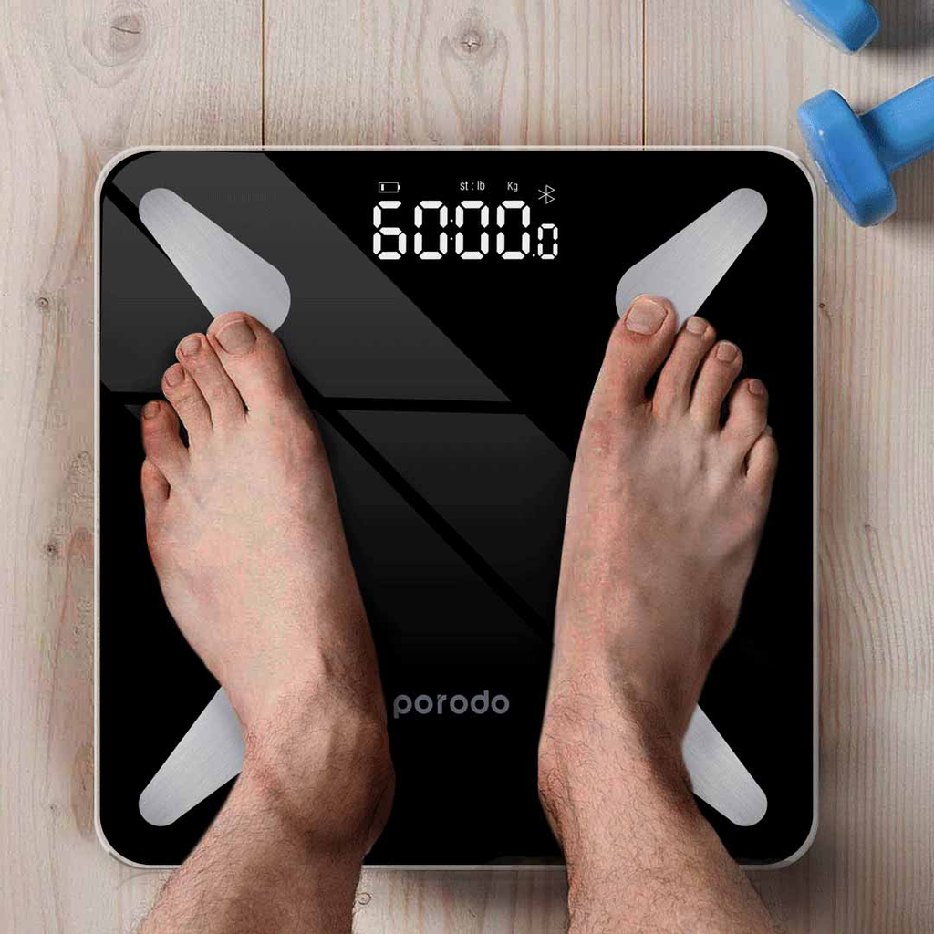 Porodo Lifestyle Bluetooth Smart Body Scale