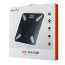 Porodo Lifestyle Bluetooth Smart Body Scale Track Your Fitness with Precision |PD-LSBSC-BK/WH|