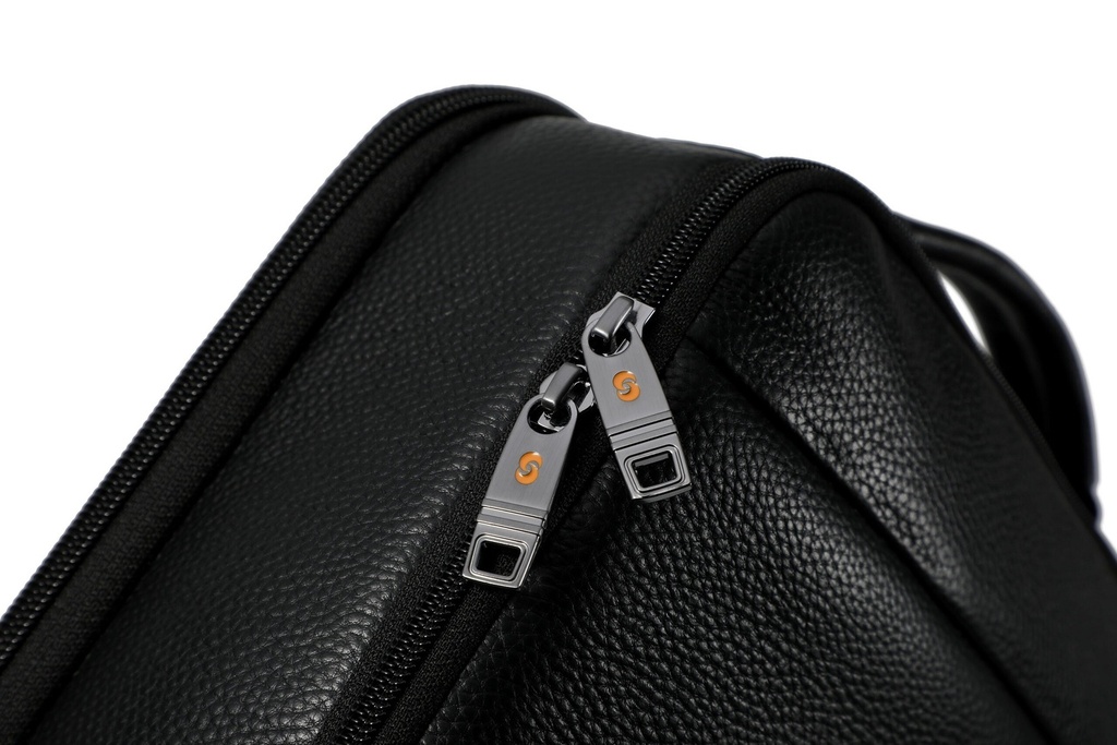 AJ Real Leather Waterproof Backpack | Anti-Theft, USB Charging Perfect for Travel & Outdoor Adventures |GP-02371|