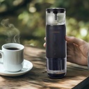 LePresso 135W 80ml Portable Espresso Machine Temperature Gauge Direct Heating & Extraction for Perfect Coffee |LP001||LPCFFM0001|